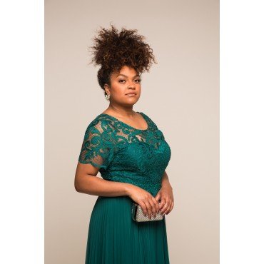 Vestido Plus Size Verde